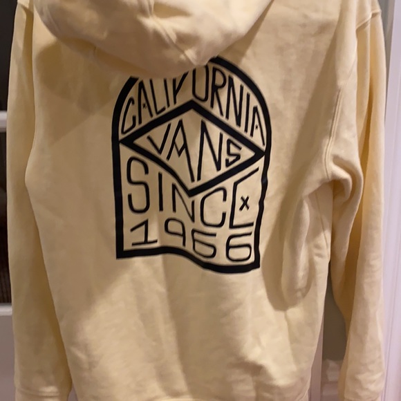 Yellow Vans hoodie great condition - Picture 2 of 2